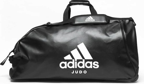 Adidas sac de sport-trolley Judo | 120 litres | noir et blanc | bol