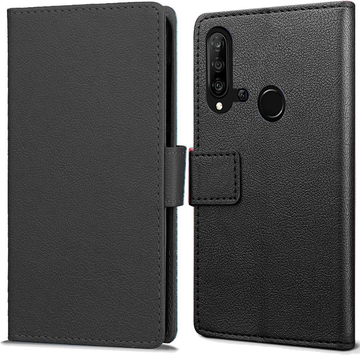Just in Case Huawei P20 Lite 2019 Wallet Case (Black)