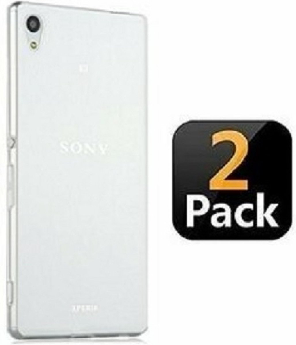 Sony Xperia Z4 Ultra Hoesje Siliconen TPU Transparant 2x