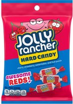 Jolly Rancher Jolly Rancher Peg Bag Hard Candy Awesome Reds 1x184g