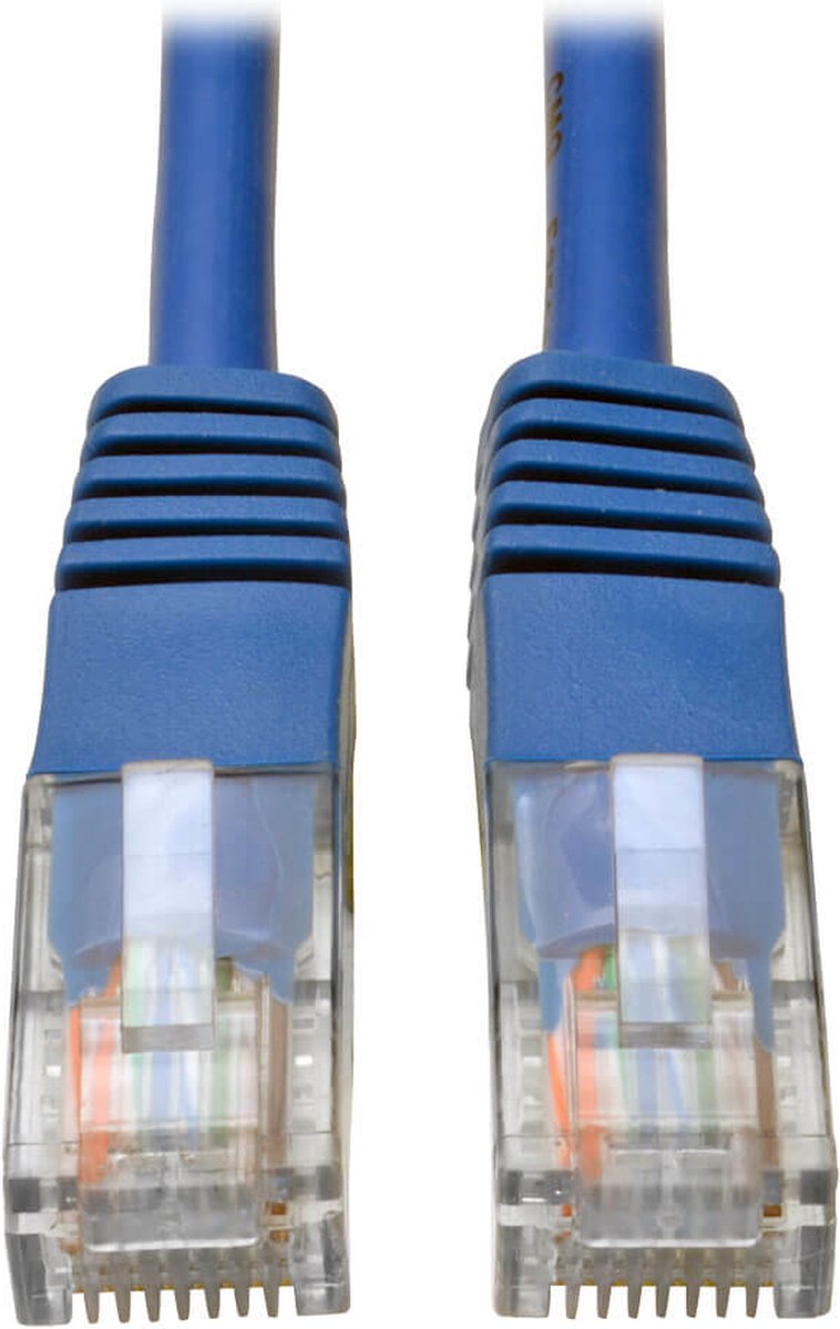 Tripp Lite N002-020-BL netwerkkabel 6,10 m Cat5e U/UTP (UTP) Blauw