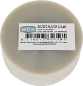 BrandNewCake® Acetaatfolie Rol - Inlegfolie - 4 cm x 100 m - Bakken