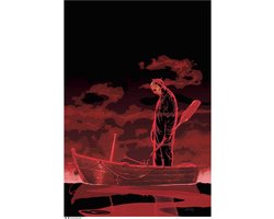 Friday the 13th Jason Voorhees Red Lake-poster, multicolor