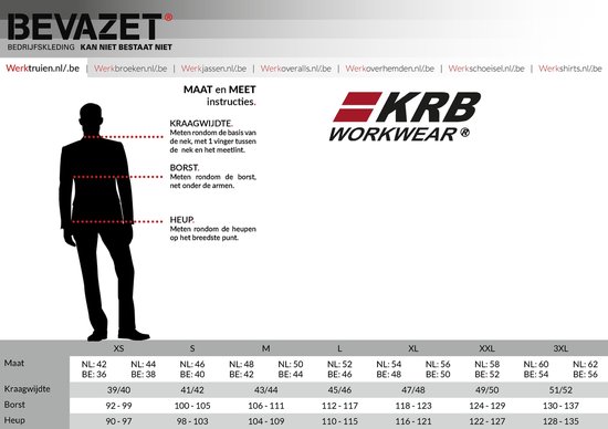 KRB Workwear® SEM Sweat à Capuche NoirXL