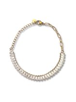 Zatthu Jewelry - N22FW556 - Jone stainless steel armband met zirkonia