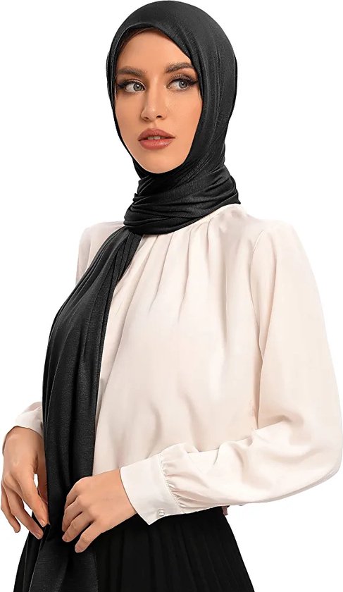 Achilles® Hijab - Chiffon Hijab - Hoofddoek Sjaal - Islamitisch - Islam - One size - Tulband