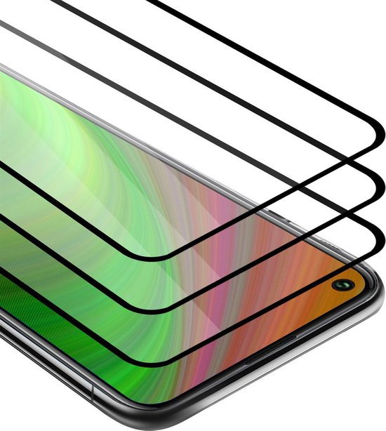 Cadorabo Schermbeschermend glas voor Realme 8 4G / 8 PRO (3 Stuk