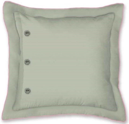 LAURO - sierkussen 45x45 cm - Sage Green - groen – vtwonen