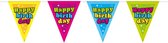 Folat Vlaggenlijn Happy Birthday 10 Meter