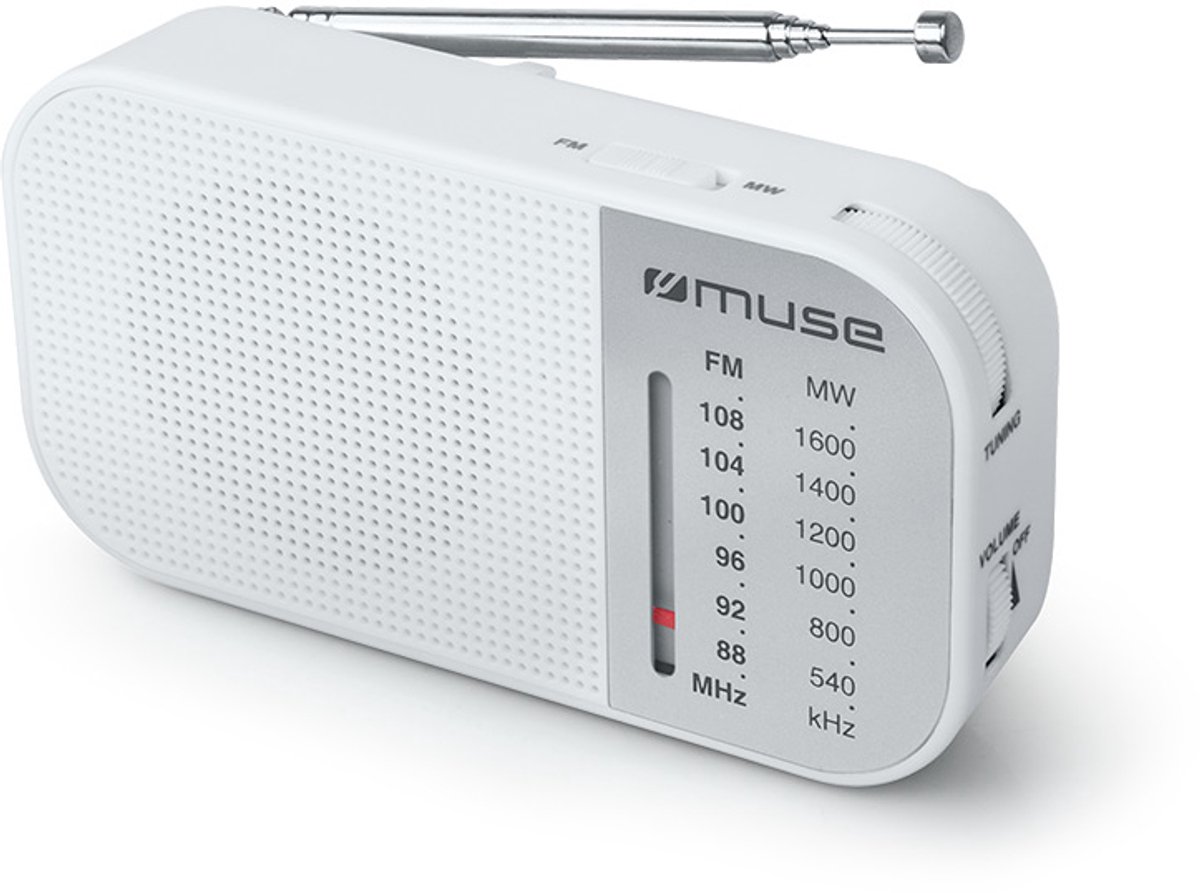 Radio Muse M-025 Rw White