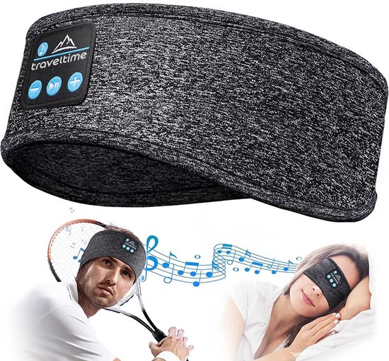Traveltime® - Slaapmasker met Speakers - Bluetooth 5.0
