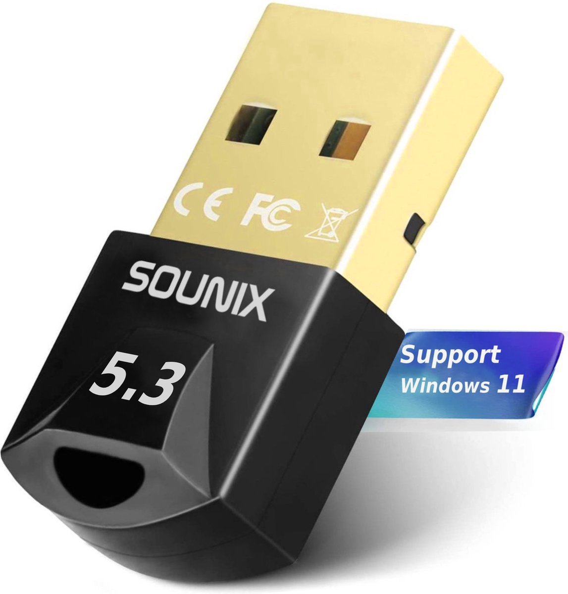 Adaptateur Sounix Bluetooth 5.3 - Adaptateur USB - Plug and Play - Windows  11/10/8.1