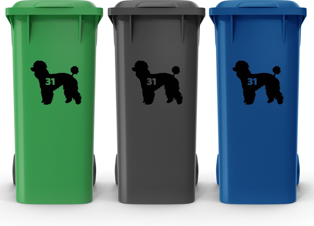 Autocollants Fleurs Pour Poubelles 2PCS - Déco Maison & Cuisine | Adhésif Réutilisable