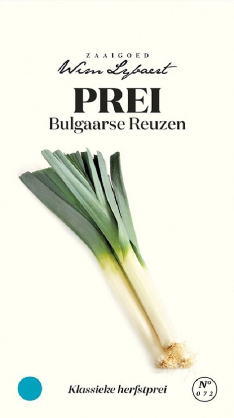 Prei Bulgaarse Reuzen - Zaaigoed Wim Lybaert