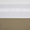 Meyco Ruffle ledikant laken - white - 100x150cm