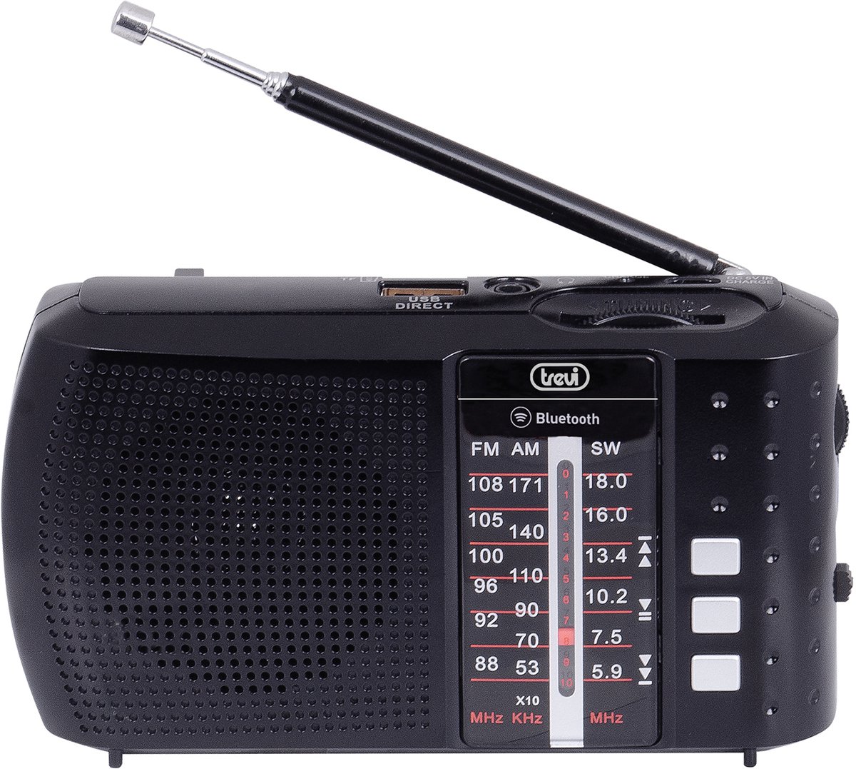 Draagbare Bluetooth Radio Trevi RA 7F20 BT Zwart