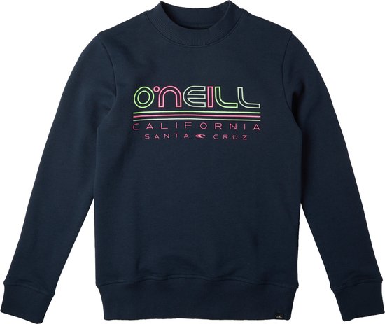 O'Neill Sweatshirts Girls All Year Crew Sweatshirt Ink Blue - A 176 - Ink Blue - A 70% Cotton, 30% Recycled Polyester