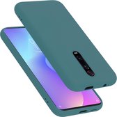 Cadorabo Hoesje geschikt voor Xiaomi Mi 9T / Mi 9T PRO / RedMi K20 / RedMi K20 PRO in LIQUID GROEN - Beschermhoes gemaakt van flexibel TPU silicone Case Cover