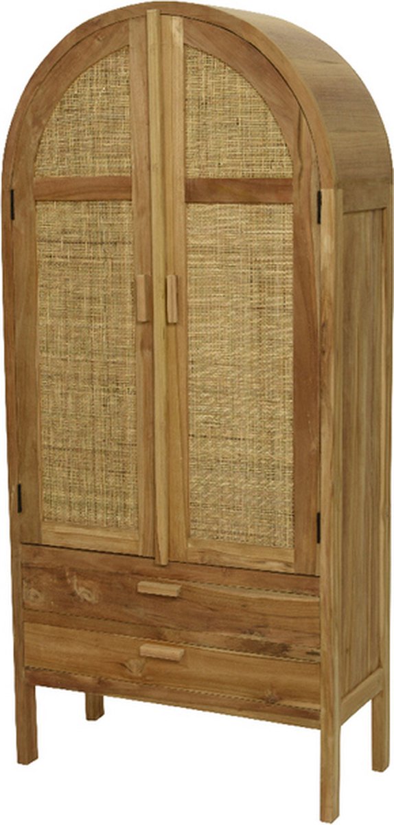 Meubels - Cabinet Teakwood Indoor Natural 38x80x173cm