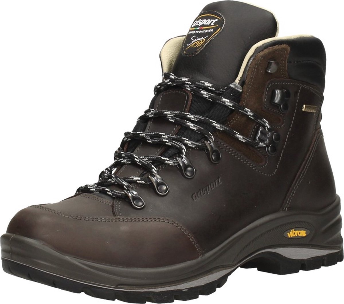 Grisport Como High Rise Wandelschoenen voor volwassenen, uniseks, Bruin Bruin 001, 6.5 UK
