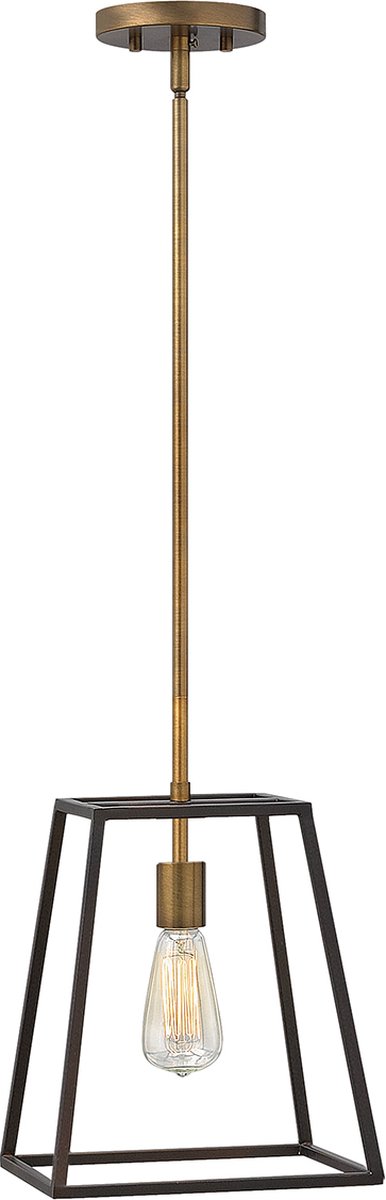 Steady Lighting - Hanglamp - Brons - 0 x 25.4 x 129.4 cm- Geschikt voor woon en eetkamer