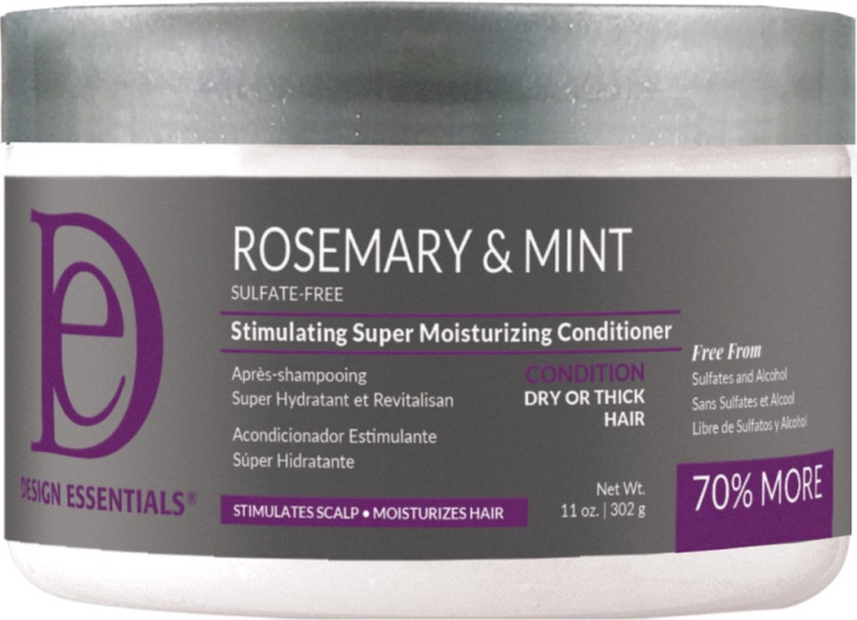 Design Essentials - Rosemary & Mint - Stimulating Super Moisturizing Conditioner