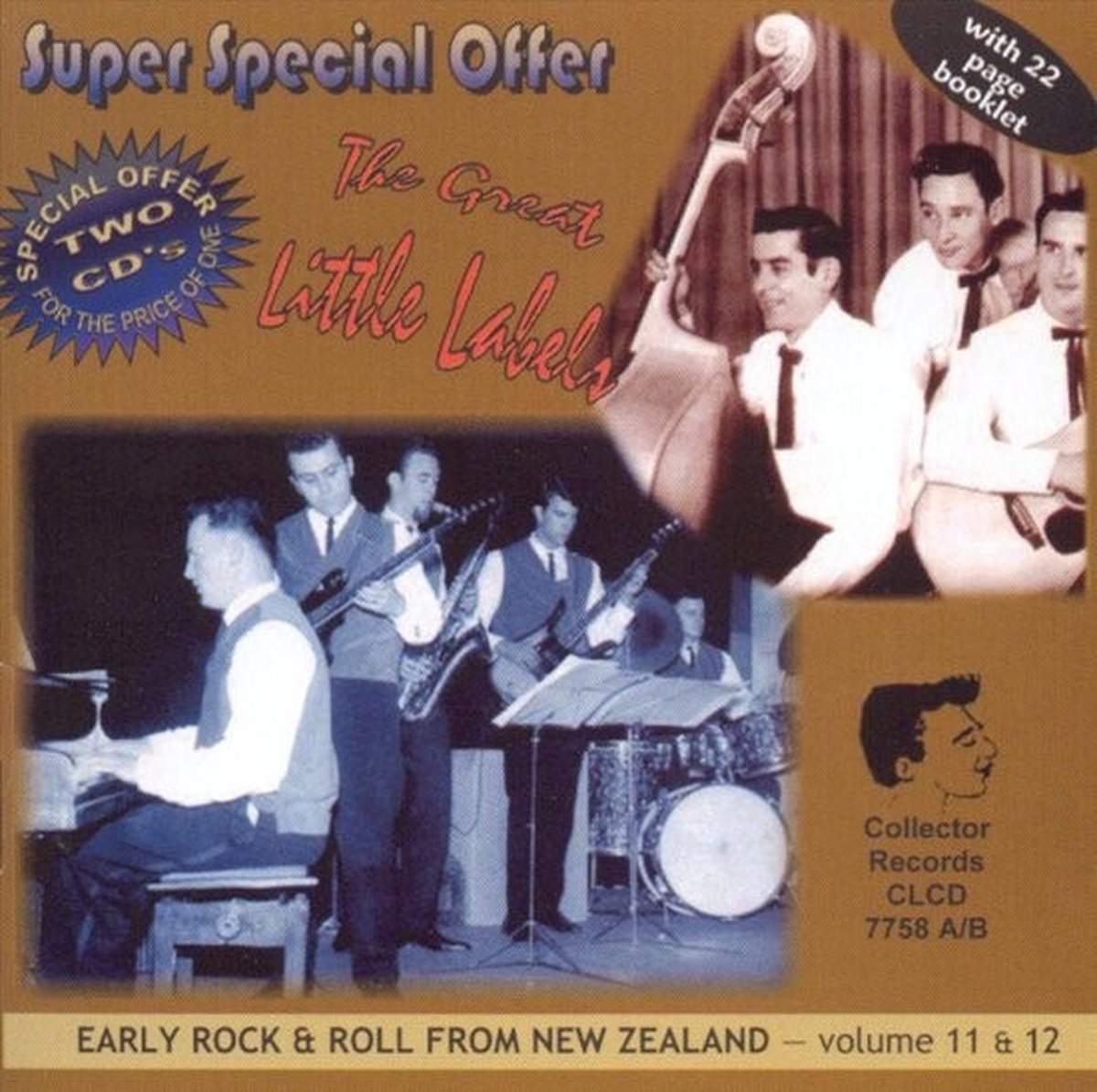 Various Artists - Early R'n'r/New Zealand, Vol. 11 & 12 (2 CD)