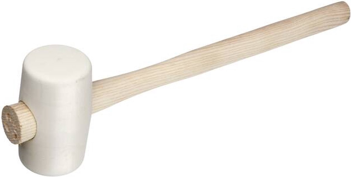 HUFA® - Werkzeuge Gereedschap Rubberen hamer voor tegels, Wit, 54 mm