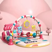Babygym Met Speeltjes En Piano Voor Baby 0-3 Jaar - Babymat - Baby Speelmat - Interactief Speelmat