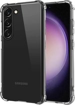 Samsung Galaxy S23 Plus Hoesje - Back Cover Case ShockGuard Transparant