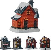 Kerstversiering Luville 9 x 9 x 6,5 cm Huisje