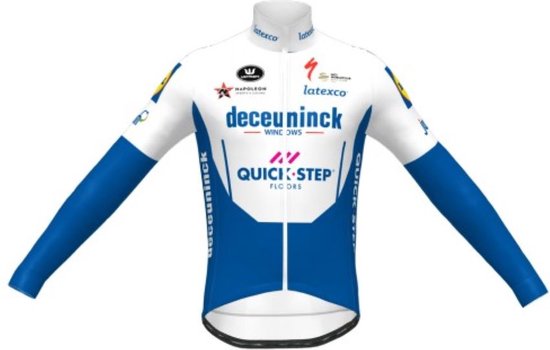 Deceuninck Quick-Step 20 Vermarc Mid-Season Jacket Maat S bol