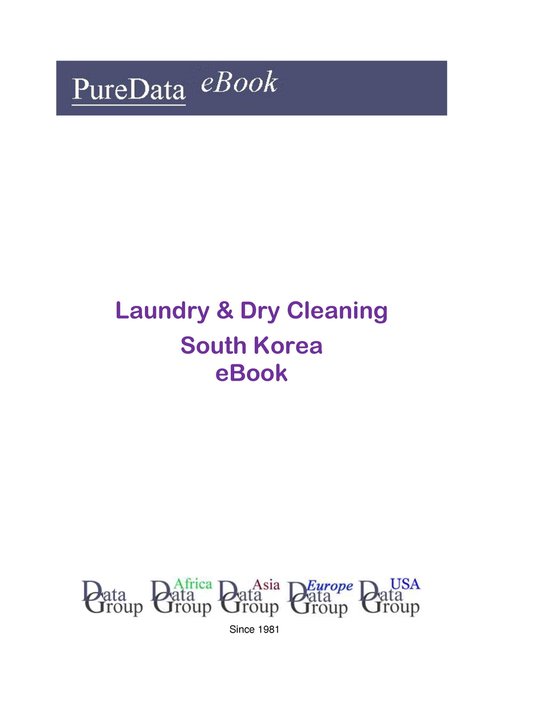 PureData eBook - Laundry & Dry Cleaning in South Korea - cover