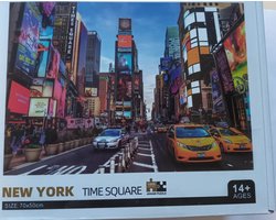Puzzle 1000 pièces 70cm x 50cm - New York Time Square