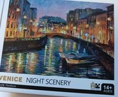 Puzzel 1000 stuks 70cm x 50cm - Venice Night Scenery