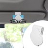 Zonnebril Clip Houder - Auto Zonnebrillenhouder, Zonnebril Strass Houder | Eenvoudige montage Auto Zonneklep Zonneklep Zonnebril Houder, Automotive Trim Road Trip Voertuig Opslag Clip voor Trucks