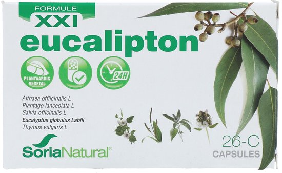 Soria Natural® 26-C Eucalipton XXI 30 Capsules