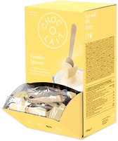 Choc-o-lait Spoon Vanilla - Warme chocolademelk lepels - 60 stuks