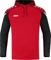JAKO Sweat à Capuche Performance Rouge- Zwart Taille XL