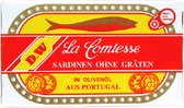 La Comtesse MSC Sardines Zonder Bot in Olijfolie La Comtesse - Blik 125g