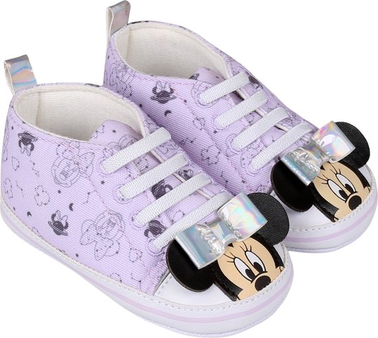 Minnie Mouse Disney Chaussures pour femmes, baskets bébé pour