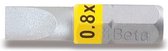 Beta 860lp bit voor sleufschroeven 1x5,5 geel gekleurd