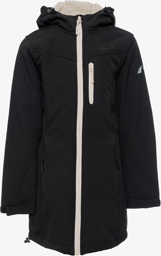 Mountain Peak meisjes softshell parka - Winddicht - Ademend materiaal