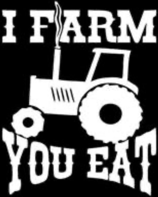 autocollant de voiture tracteur tracteur je ferme tu manges 14x12 noir