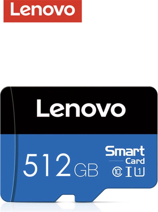 Lenovo 512GB micro SD kaart Geheugenkaart Micro SD kaart met adapter
