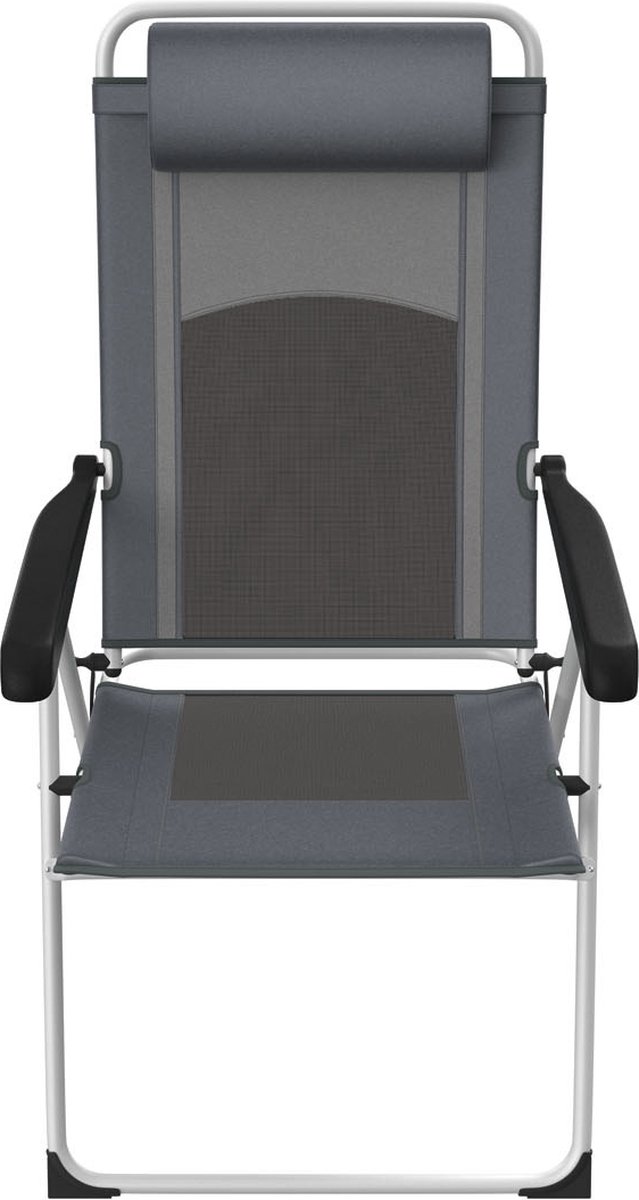 Crivit Campingstoel - 6 Standen - Licht en stevig frame - Inklapbaar - tuinstoelen - ligst