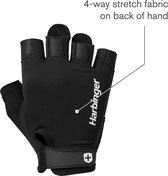 Harbinger Pro Gloves - Fitness Handschoenen Heren & Dames - Licht & Flexibel - XL - Unisex - Zwart - Gym & Crossfit Training - Krachttraining