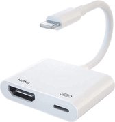 Lightning naar Beeldscherm AV adapter - HDMI - Geschikt Voor iPhone iPad Macbook Pro/Air - Wit