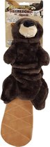 Skinneeez Stretch & Squeak - Hondenspeelgoed - Elastische Bever met Geluid - 45 cm
