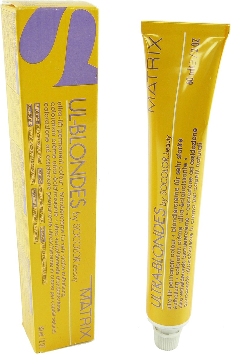 Matrix UL-Blondes by Socolor.beauty Haarkleurbleekcrème Brightener 60ml - UL-W Blonde Warm / Blond Warm